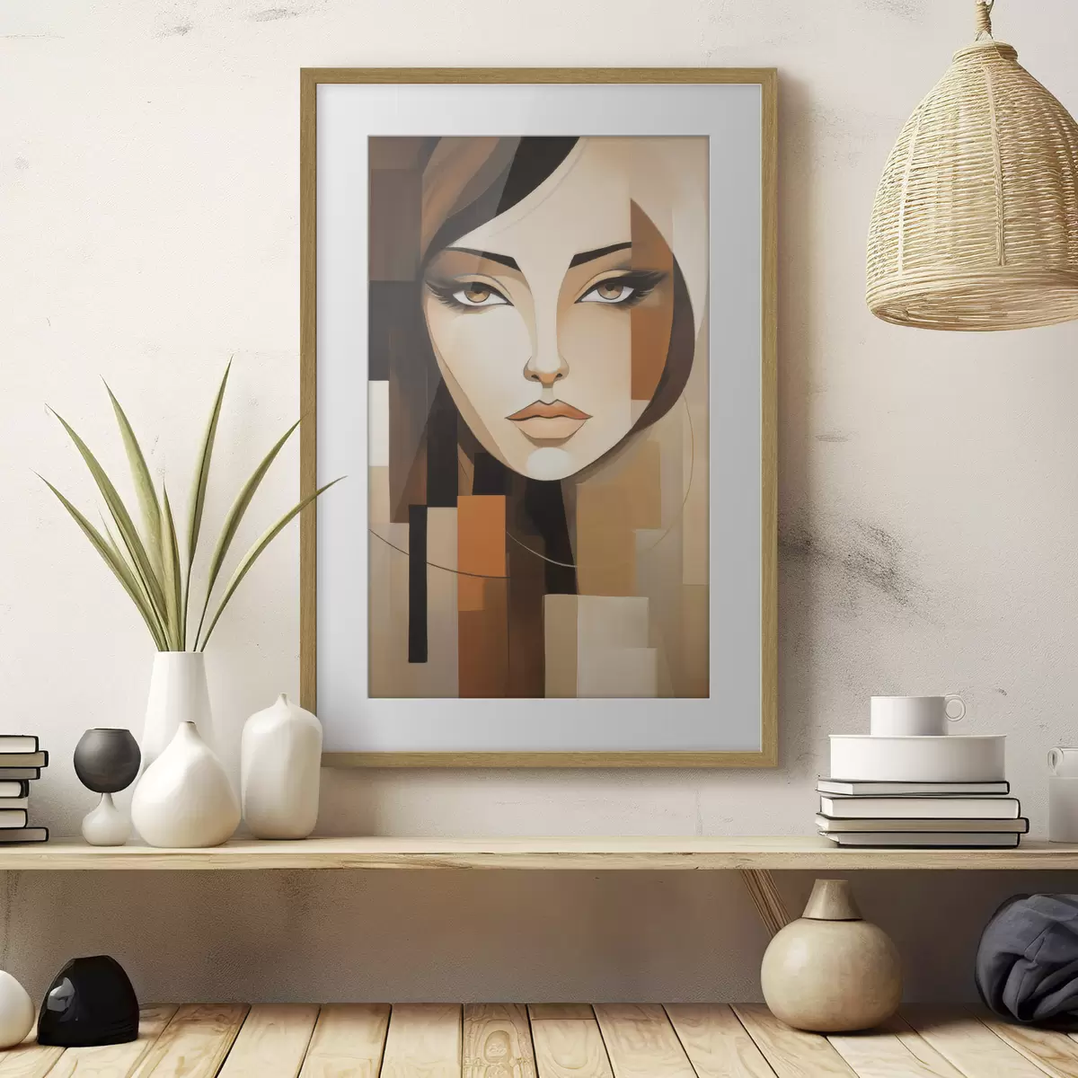 Poster Frau und Wunder f50821