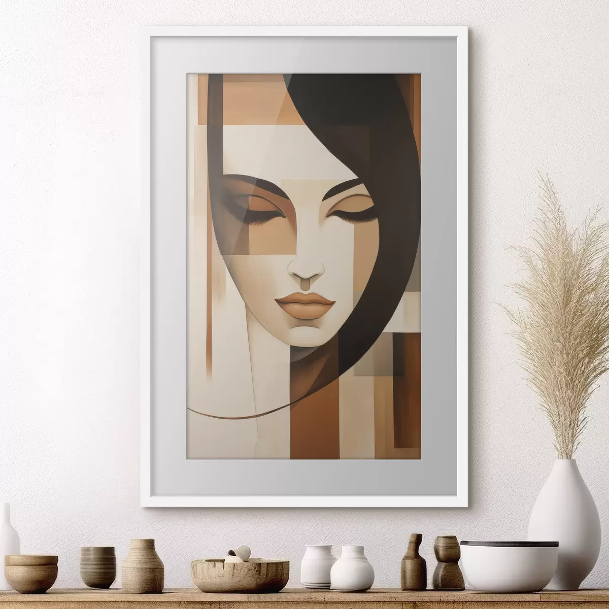 Poster Frau und Magie f50822
