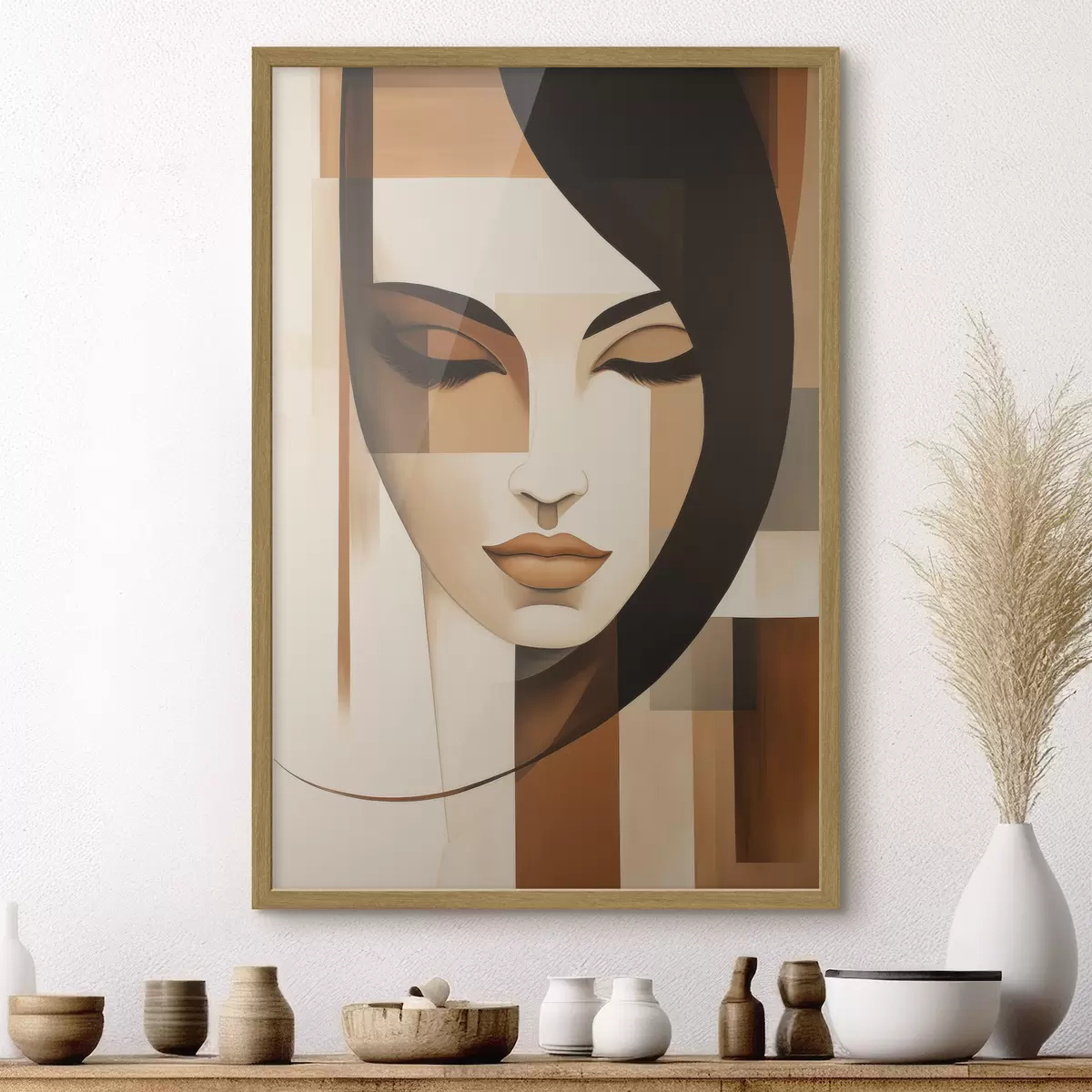 Poster Frau und Magie f50822