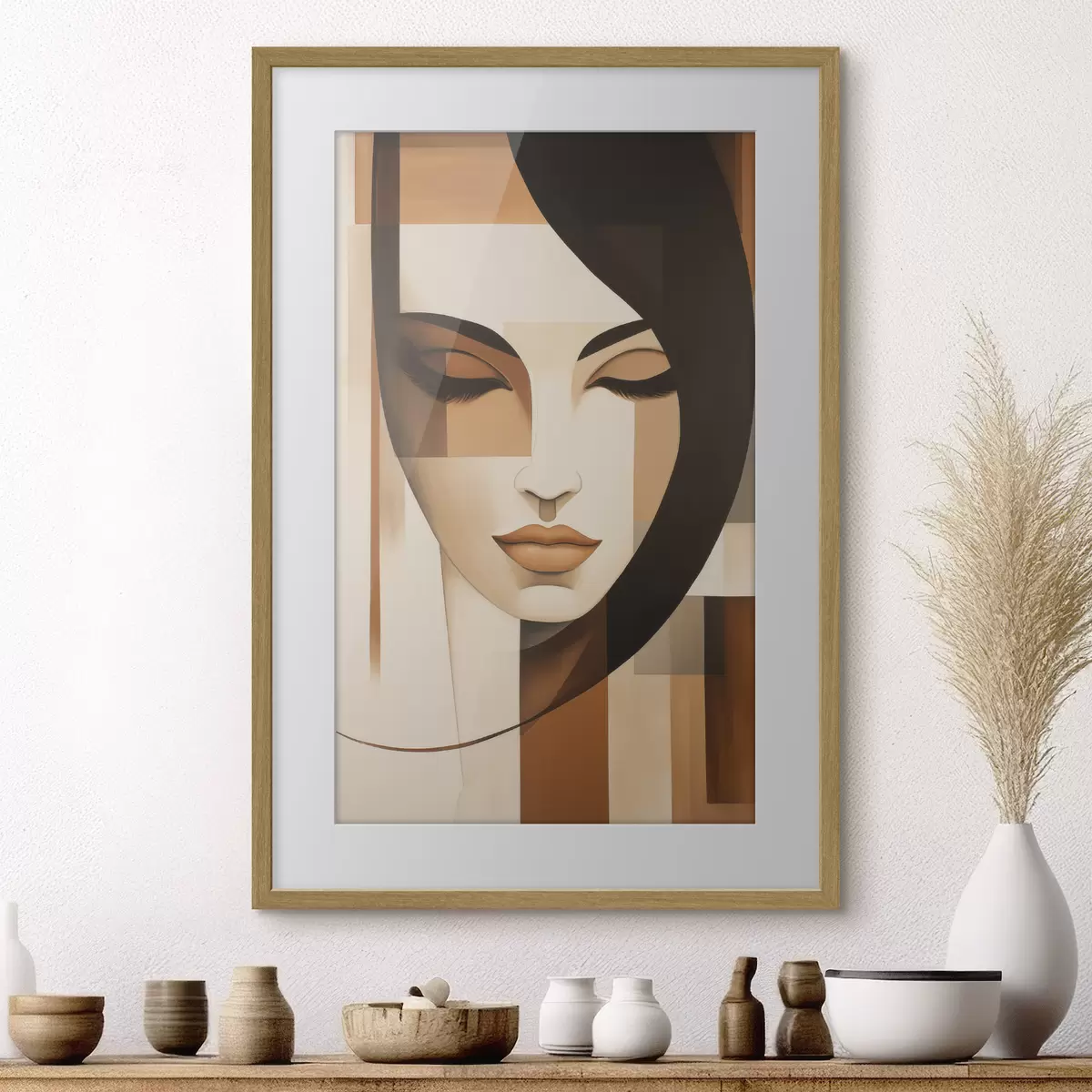 Poster Frau und Magie f50822