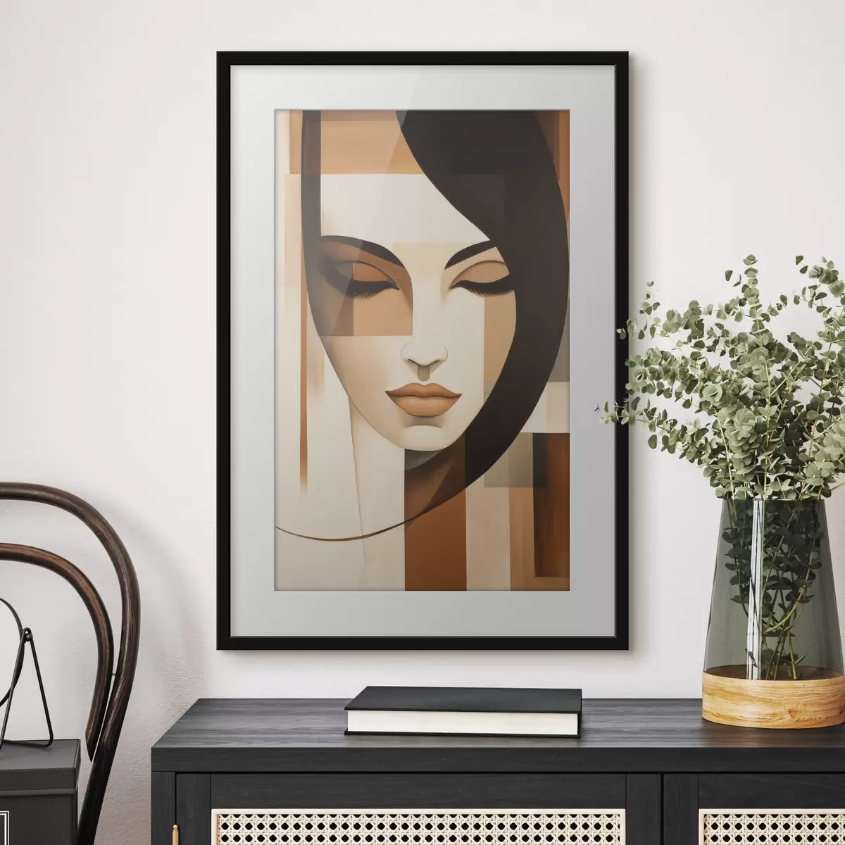 Poster Frau und Magie f50822