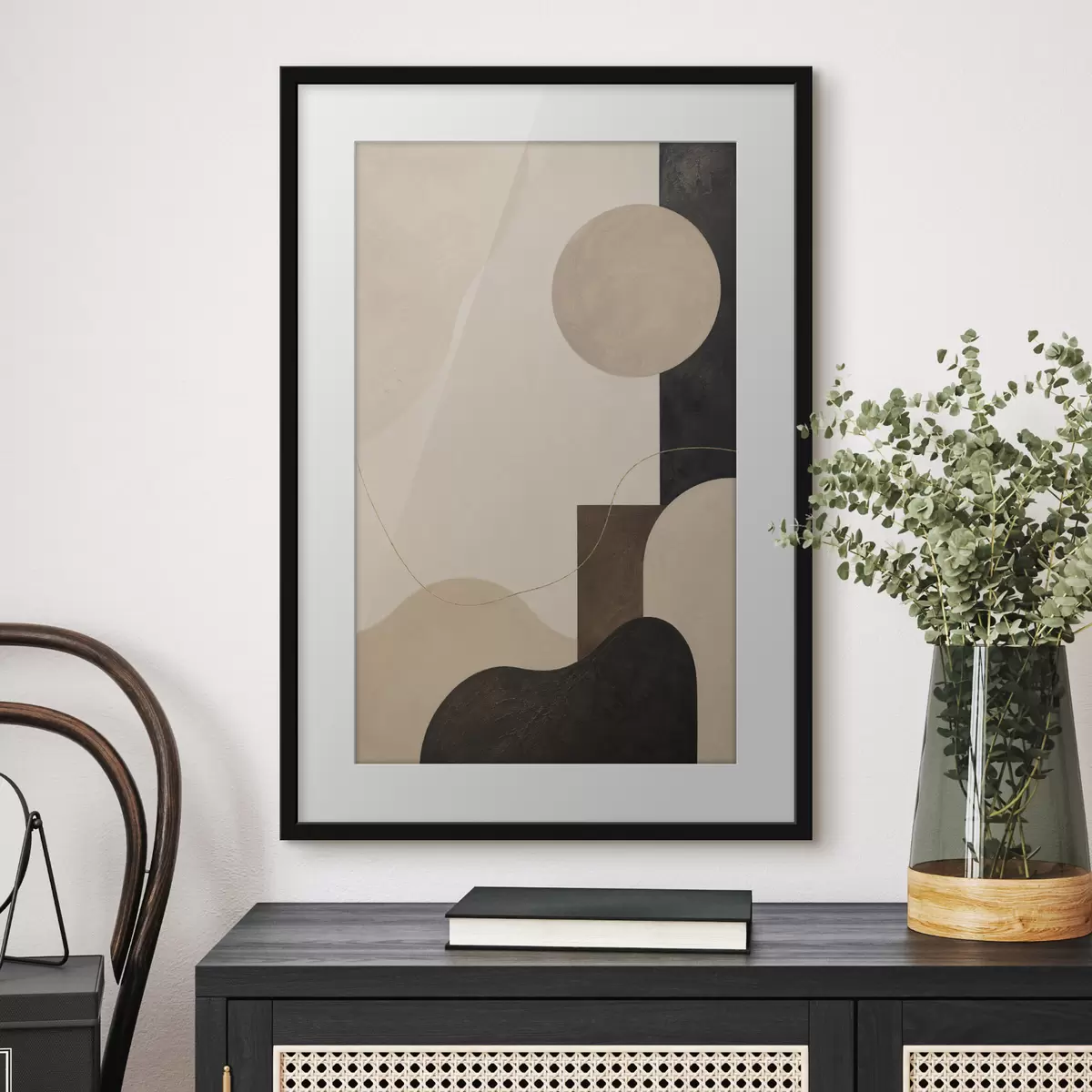 Poster Geometrie der Farben und Formen f50499