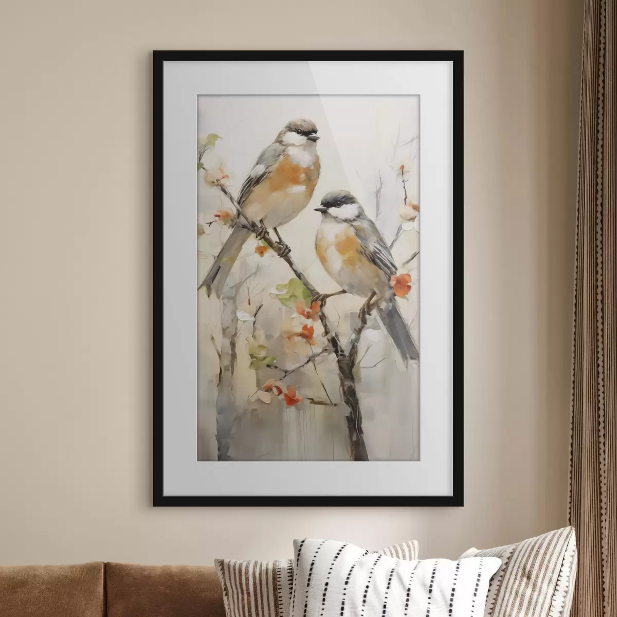 Poster Vögel und Schwung f50840