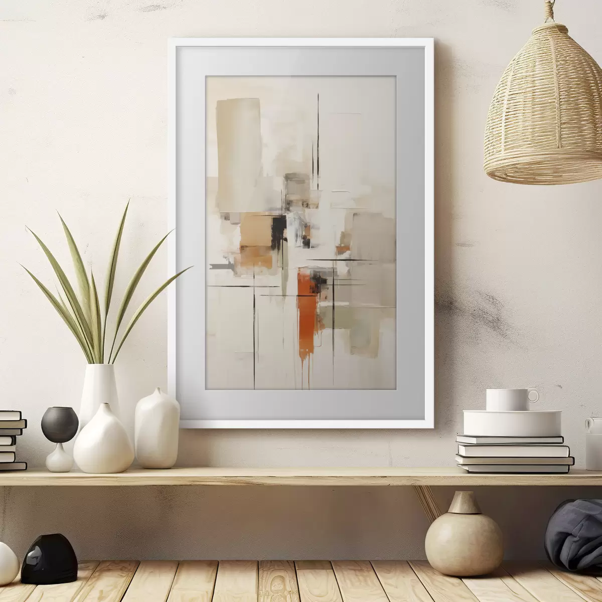 Poster Ein warmer Akzent f50847