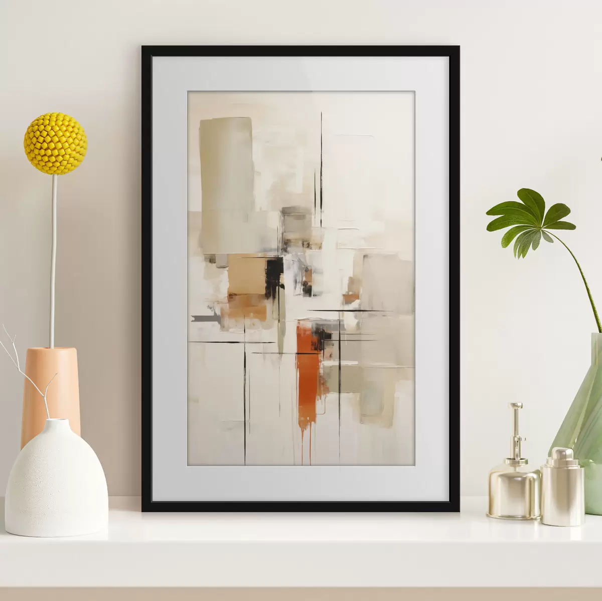 Poster Ein warmer Akzent f50847