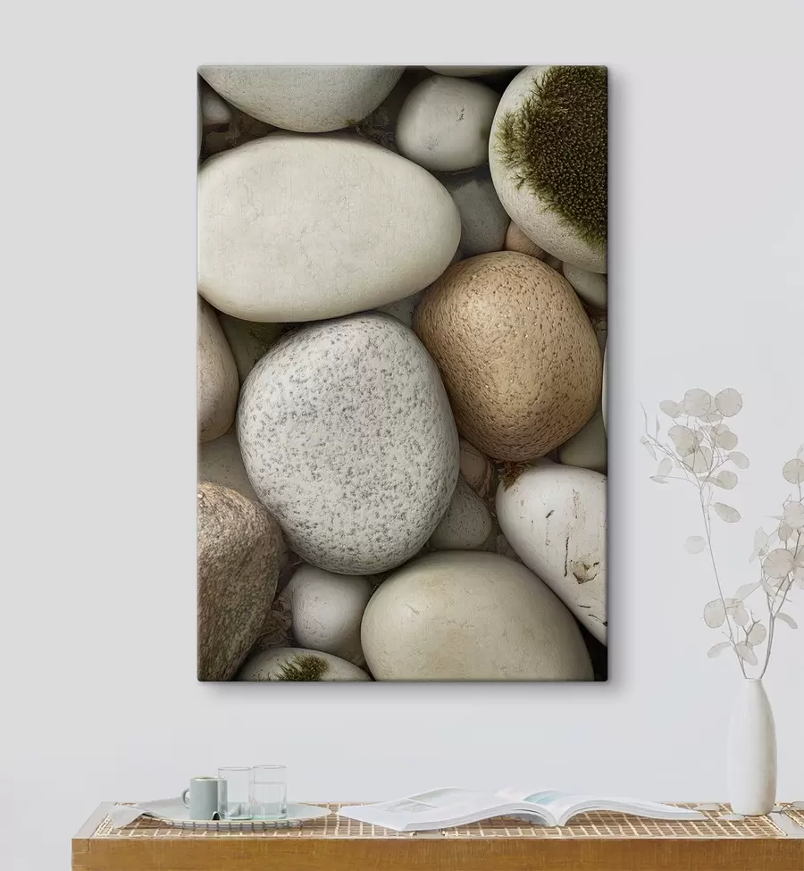Fototapete Meerkiesel und Wellness-Harmonie s50759