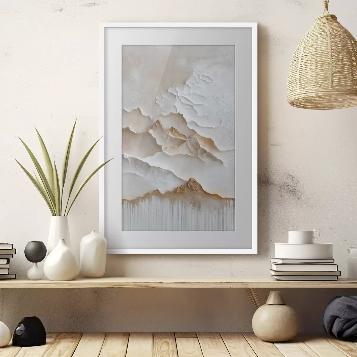 Poster Landschaft nach dem Hurrikan Sandy f50738