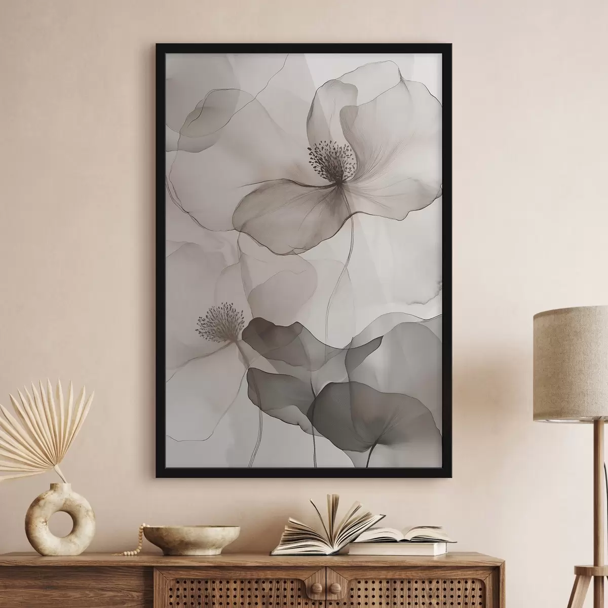 Poster Transparente Blumenmotive f50752