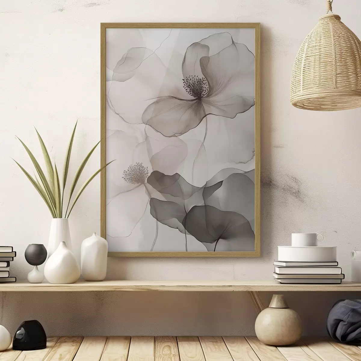Poster Transparente Blumenmotive f50752
