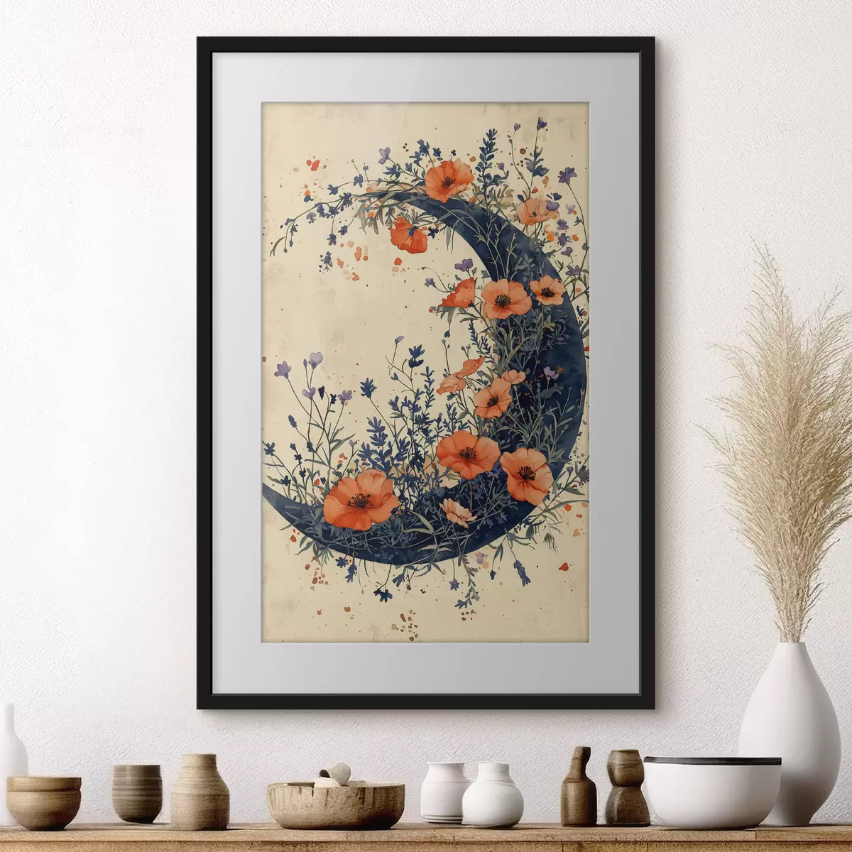 Poster Mondgarten f50753