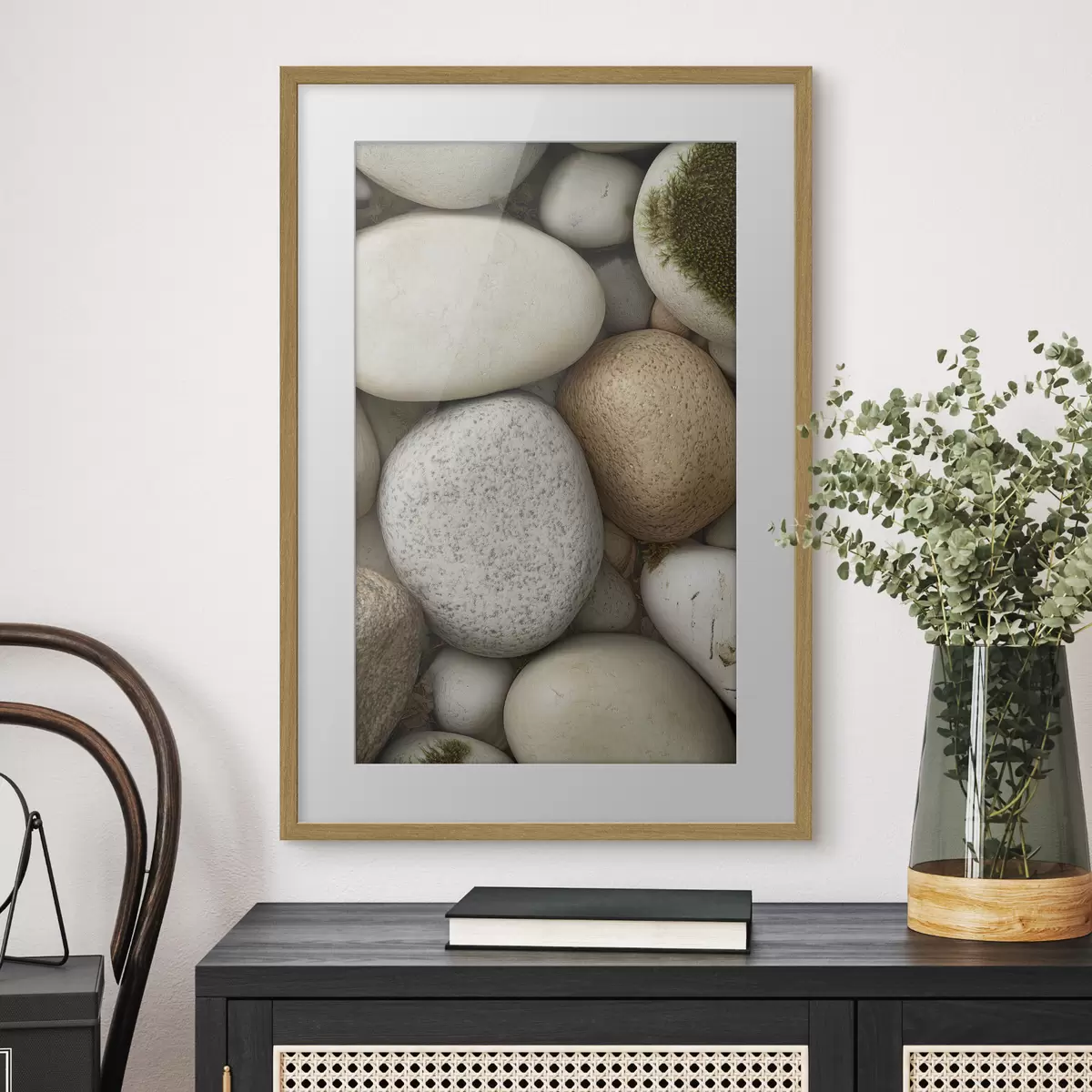 Poster Meerkiesel und Wellness-Harmonie f50759
