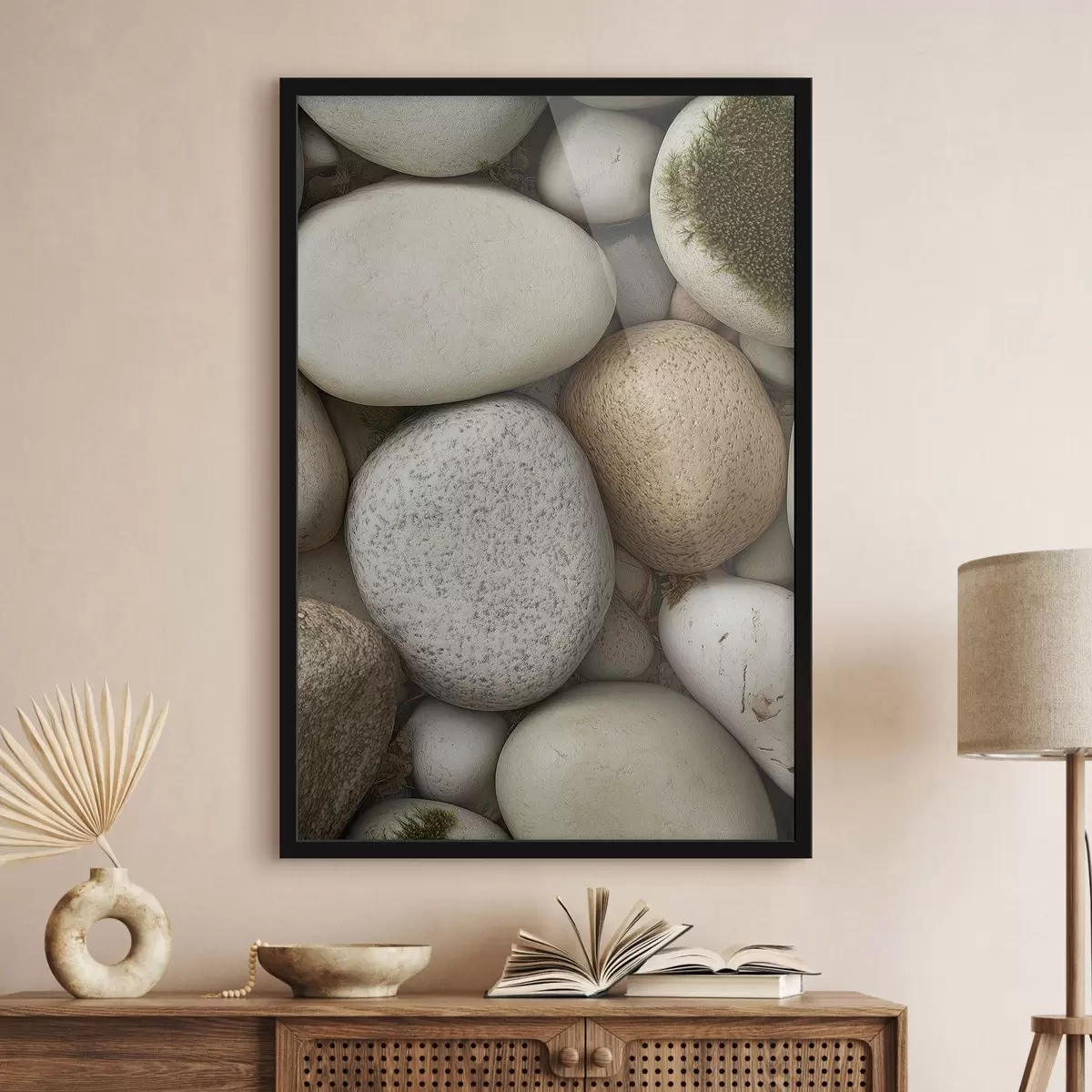 Poster Meerkiesel und Wellness-Harmonie f50759