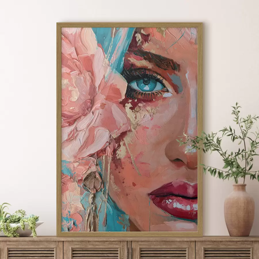 Fototapete Blaues Auge f50895