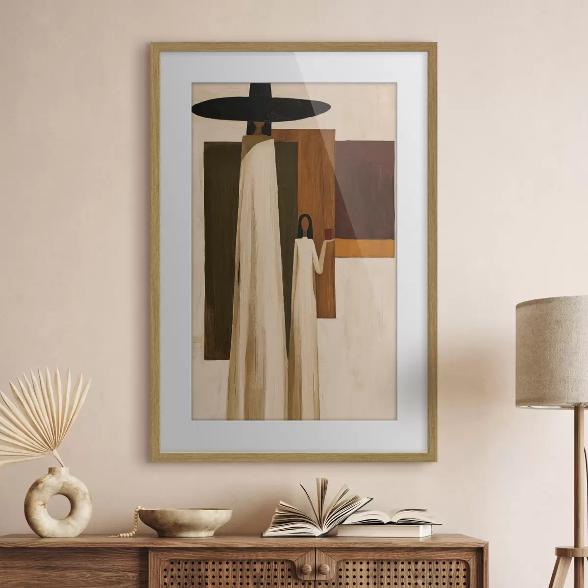 Poster Silhouette und Traum f50899