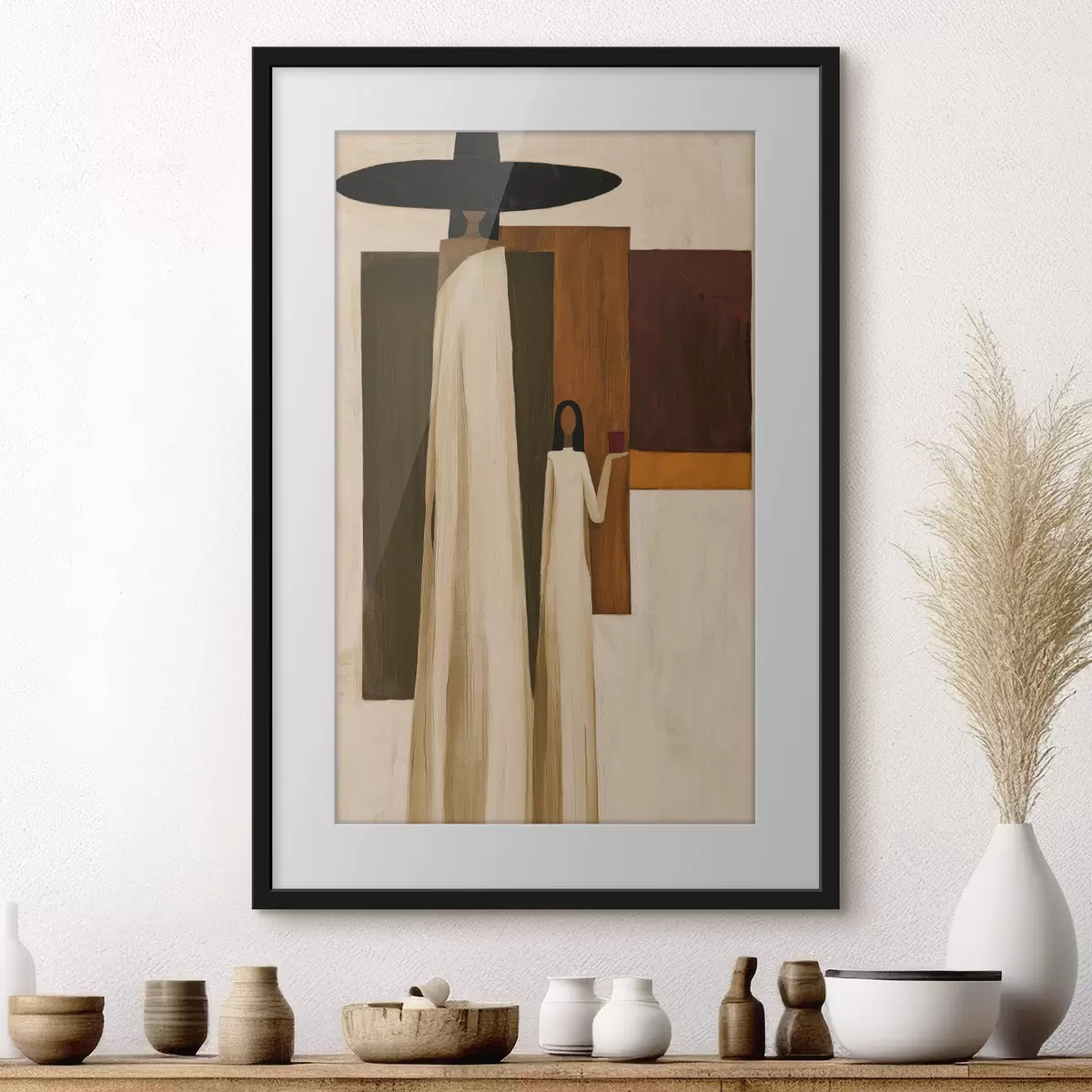 Poster Silhouette und Traum f50899