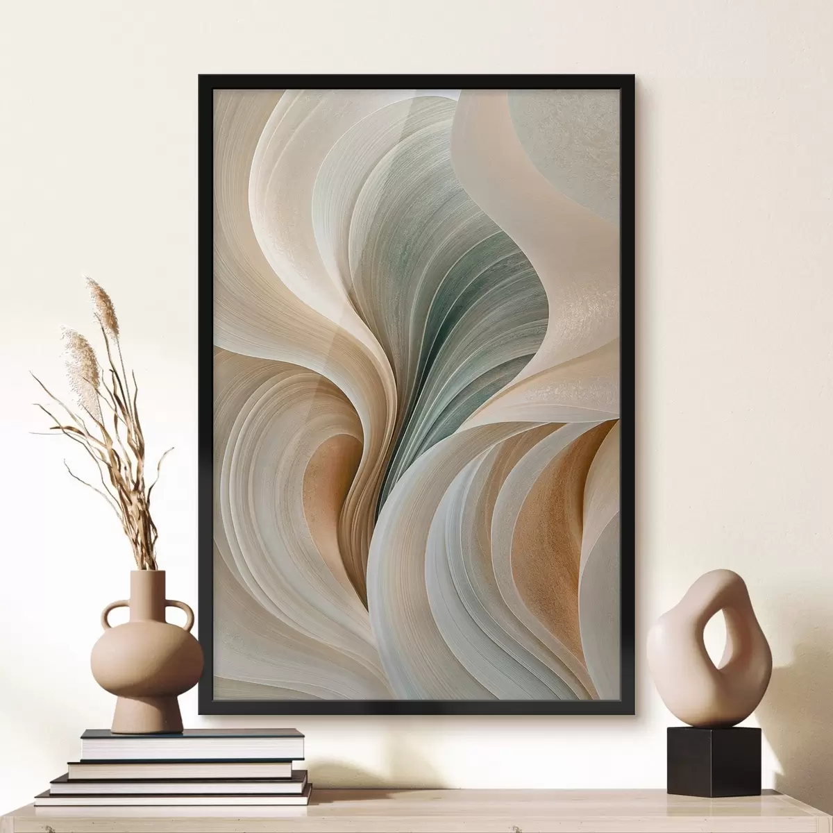 Poster Abstrakte Wellen f50855