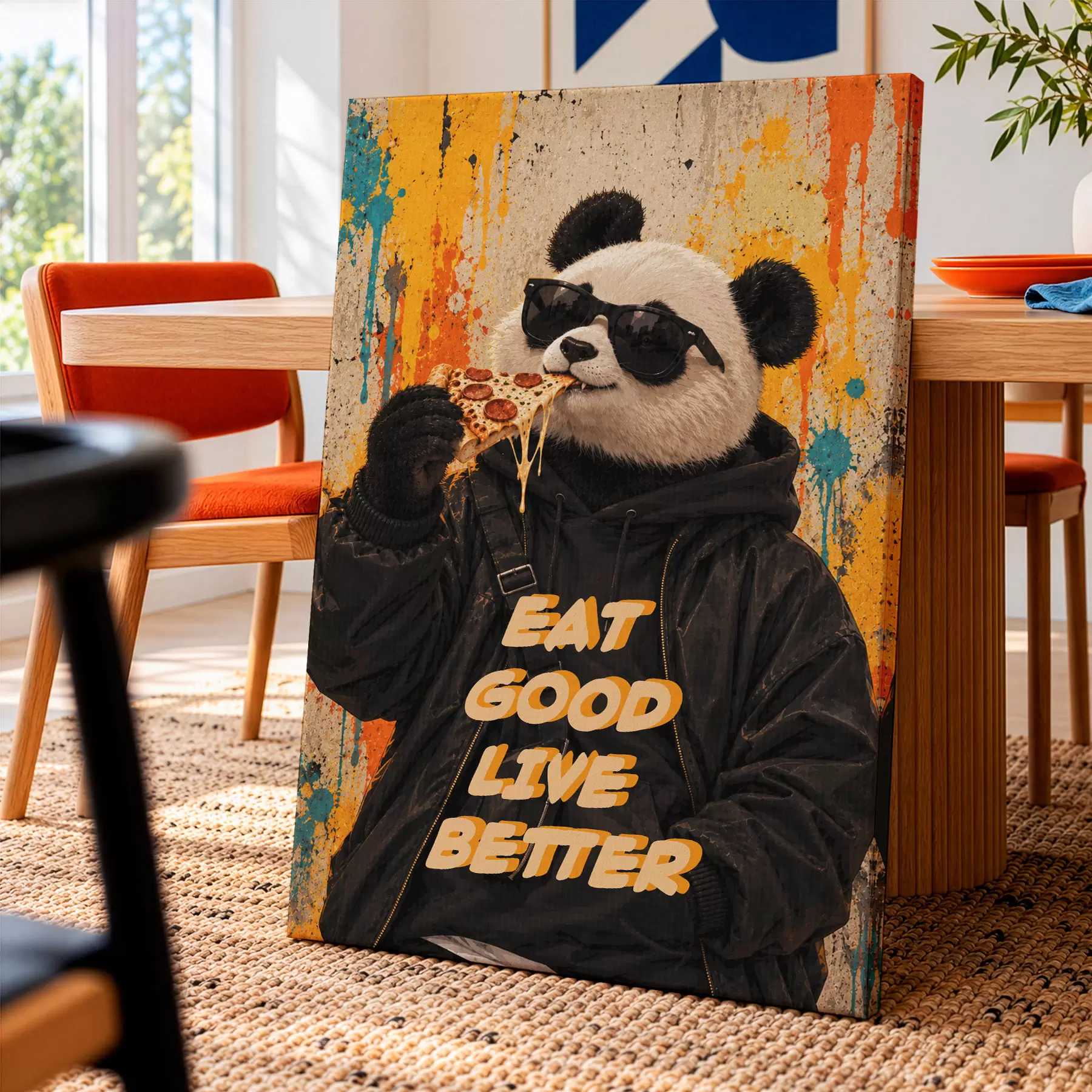 Fototapete Gut essen, besser leben s50648