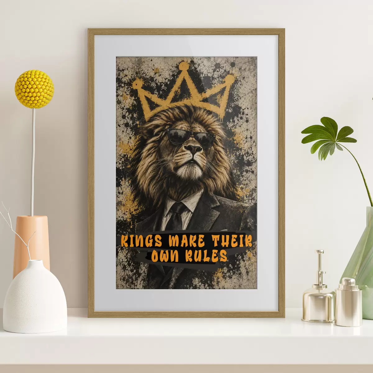 Poster König seiner eigenen Regeln f50643