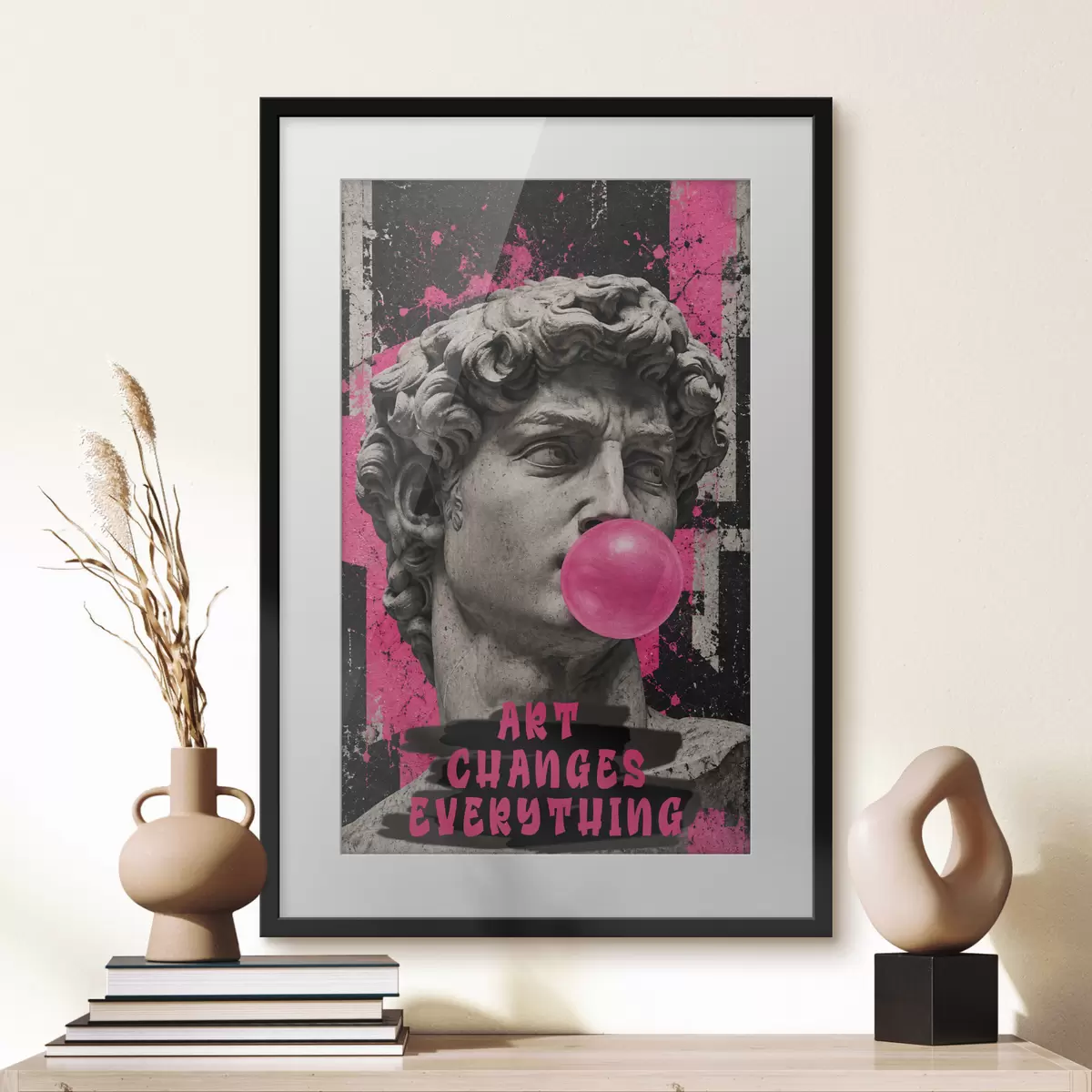Poster Kunst verändert alles f50645
