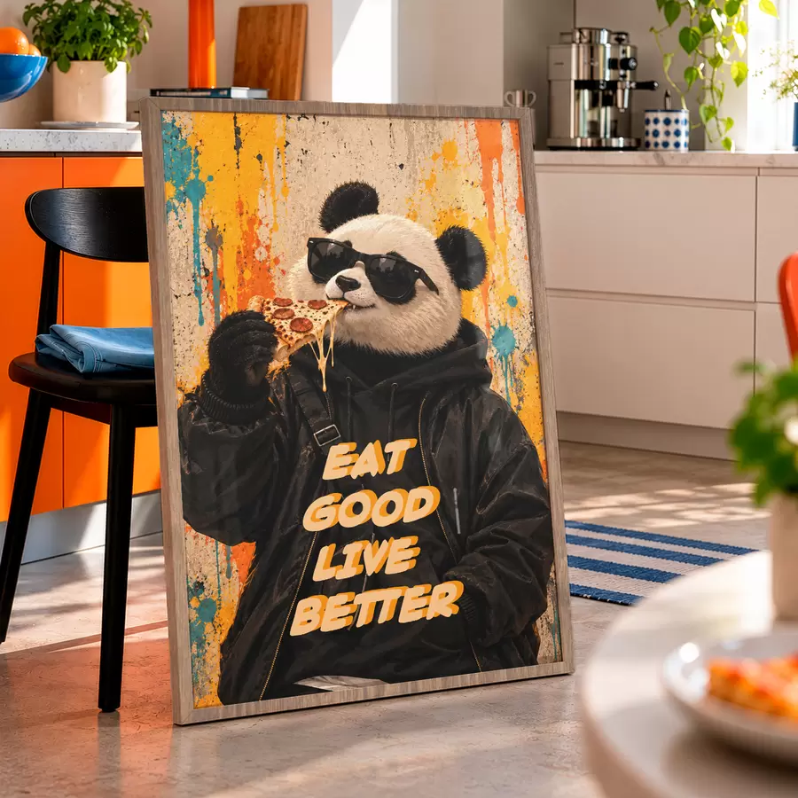 Fototapete Gut essen, besser leben f50648