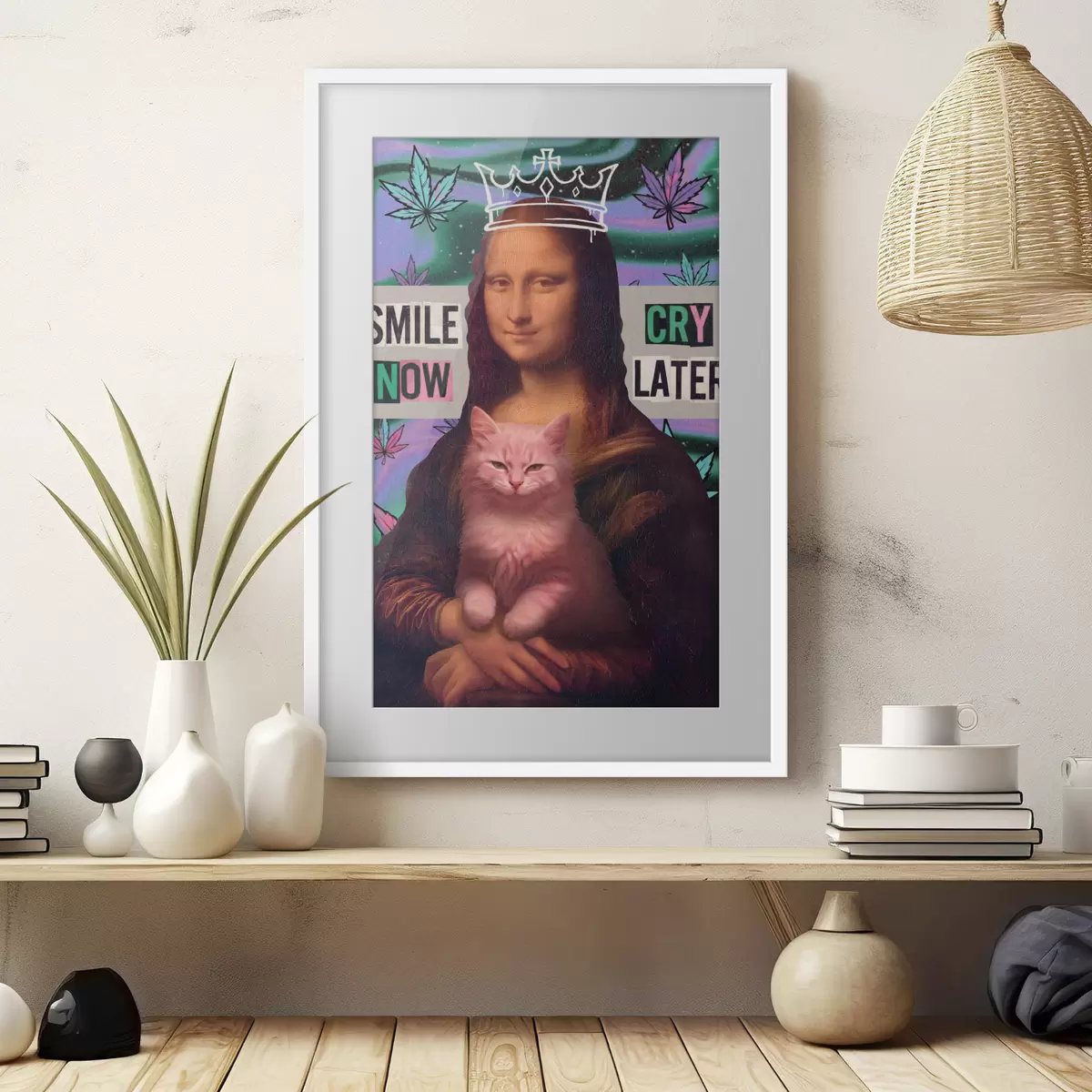 Poster Mona mit Charakter f50650