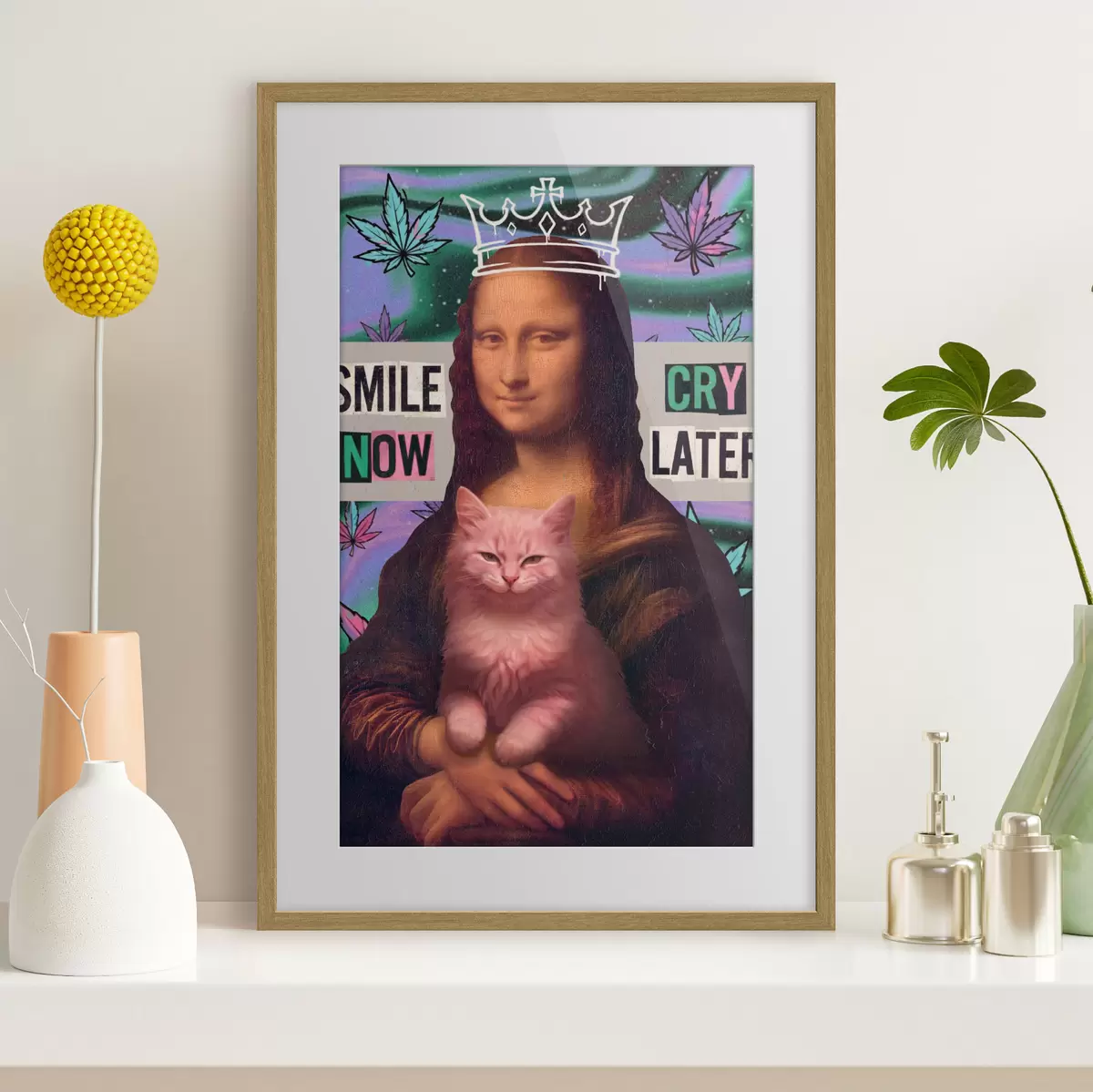 Poster Mona mit Charakter f50650