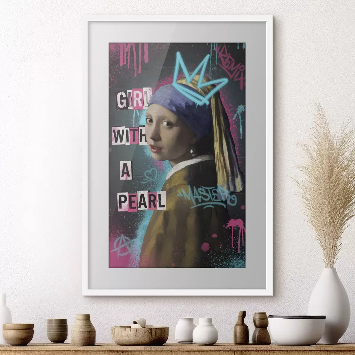 Poster Rebellische Perle f50651
