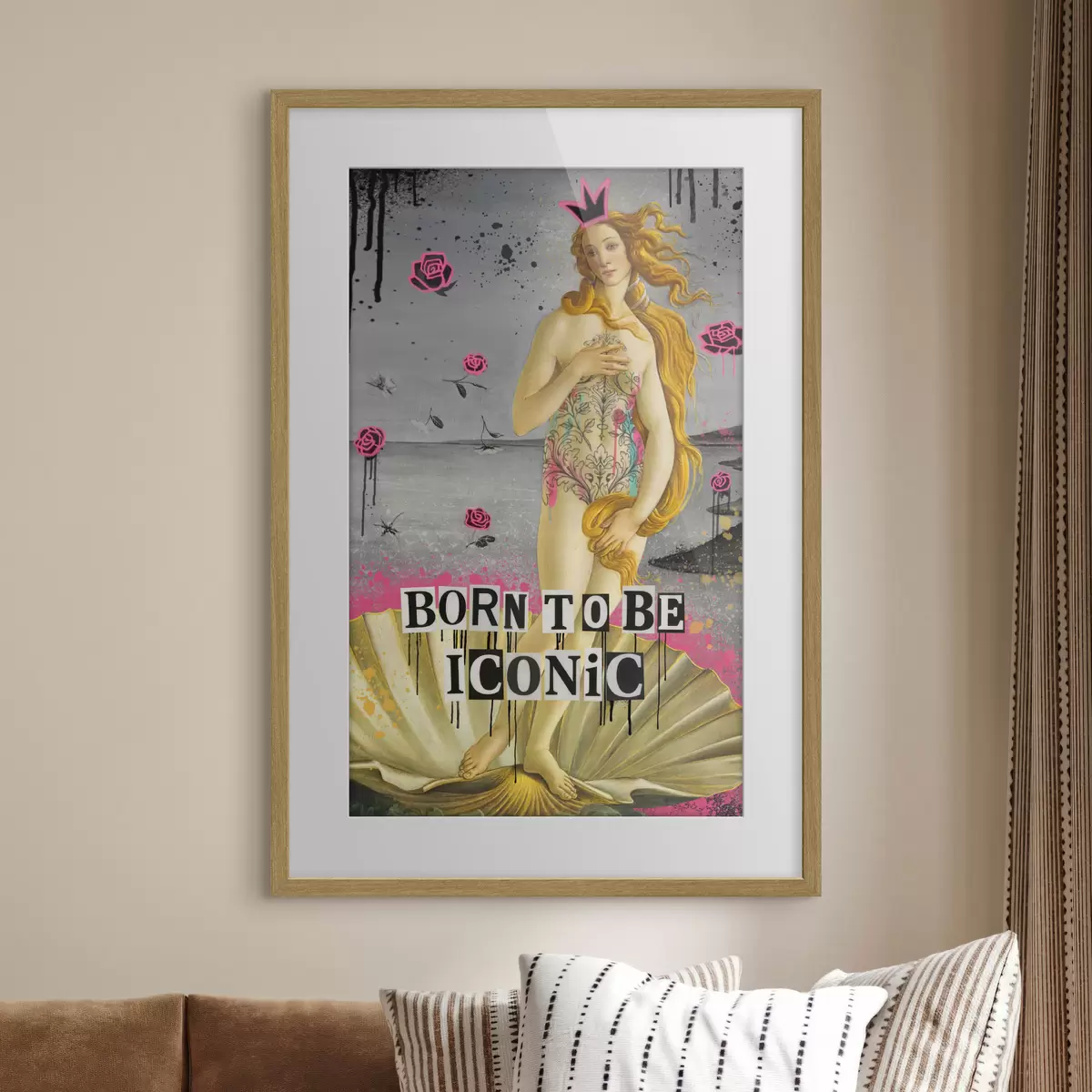 Poster Geboren, um zu strahlen f50653