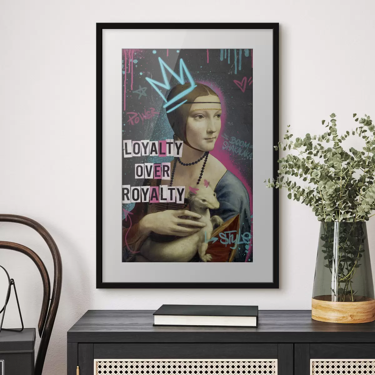 Poster Treue vor der Krone f50656