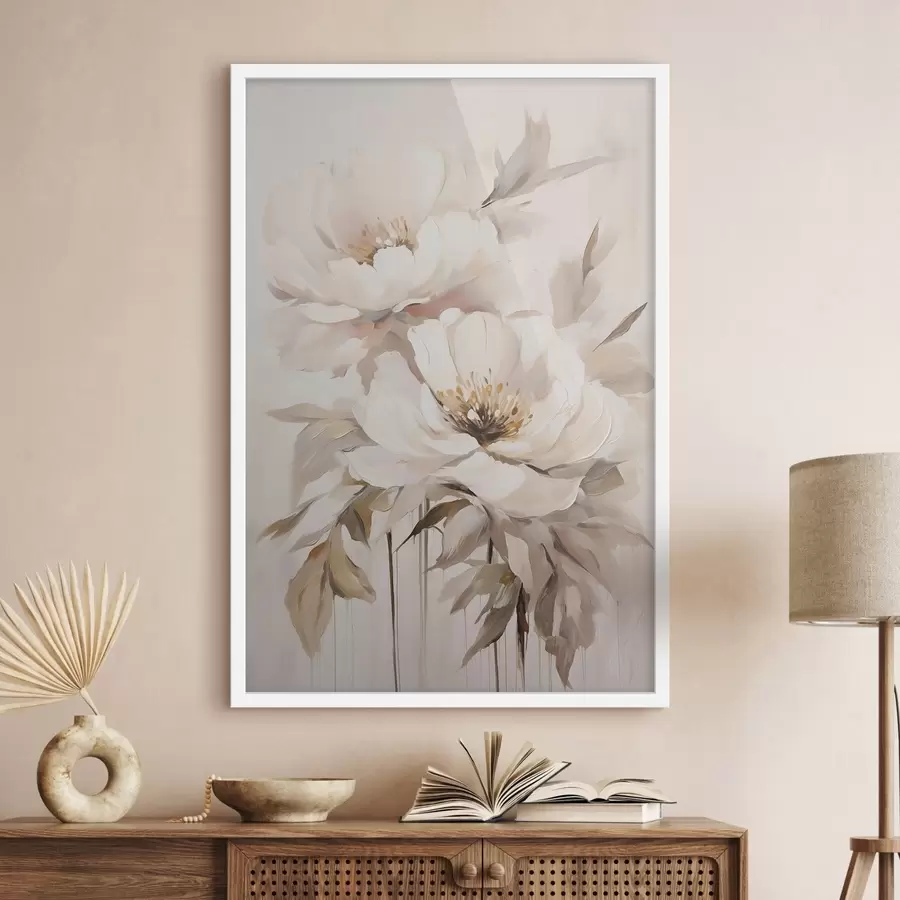 Fototapete Anmutige Blüte in Pastelltönen f50911