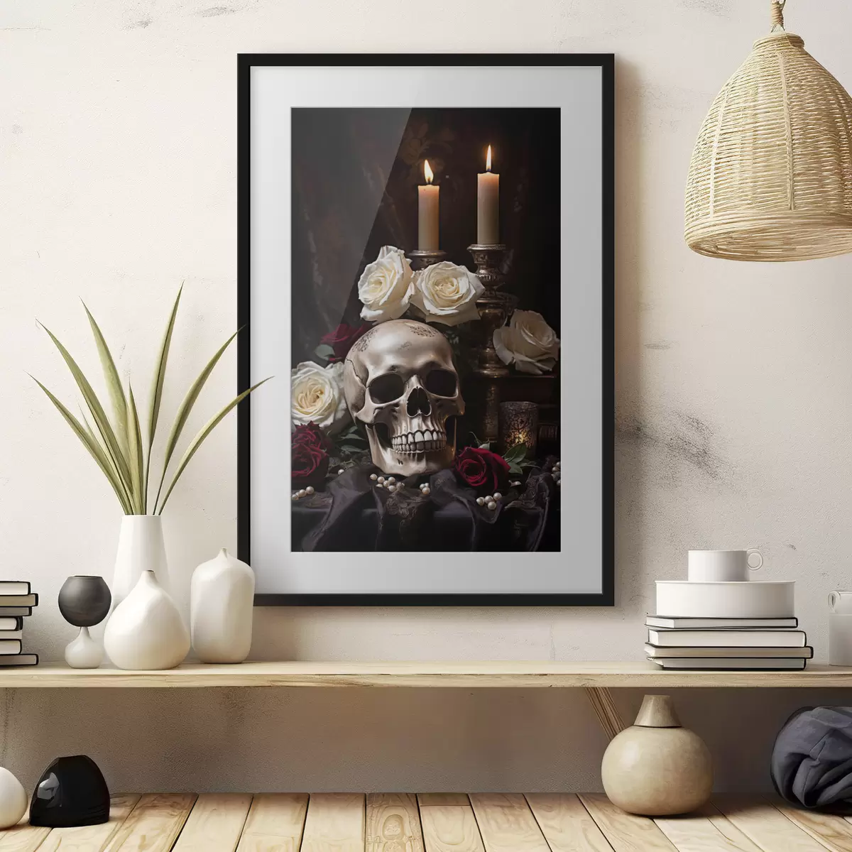 Poster Kerze der Erinnerung f50916