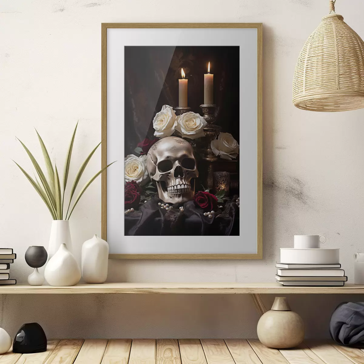 Poster Kerze der Erinnerung f50916