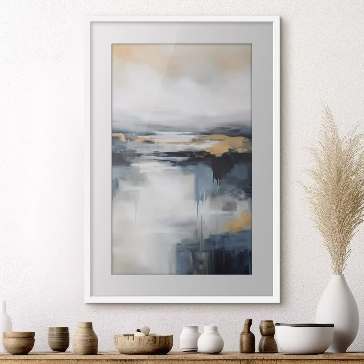 Poster Gelbe Ferne f50945