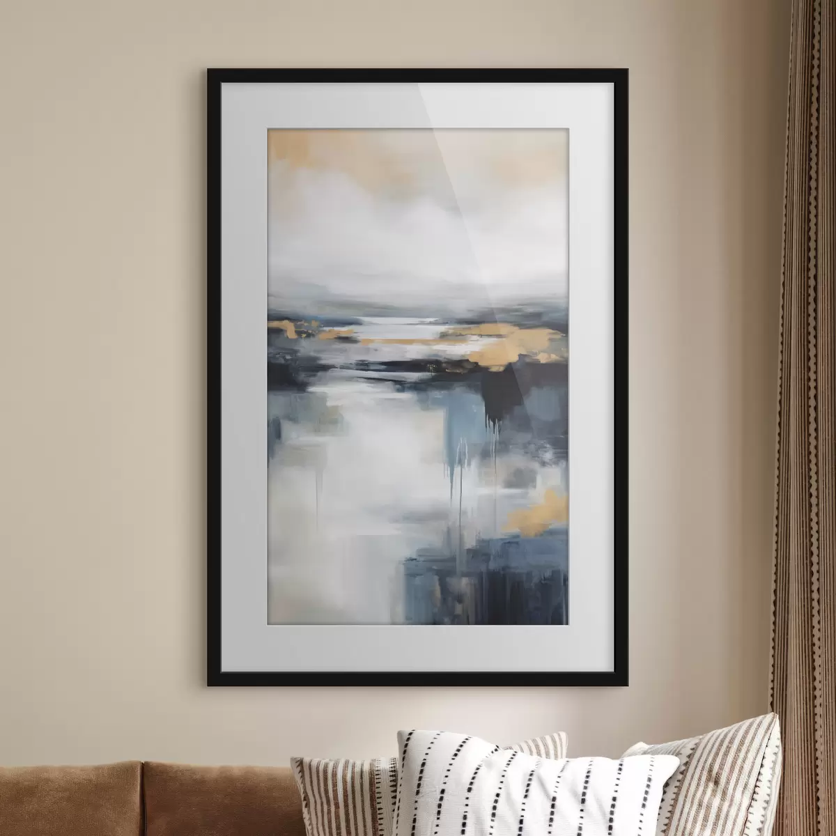 Poster Gelbe Ferne f50945