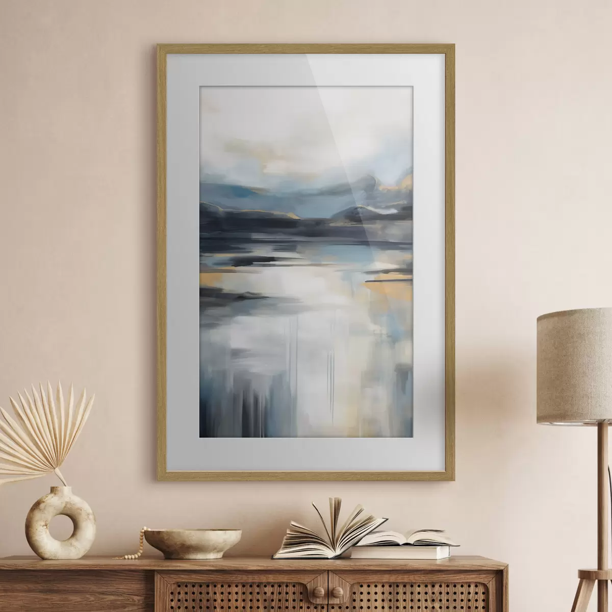 Poster Blaue Ferne f50946