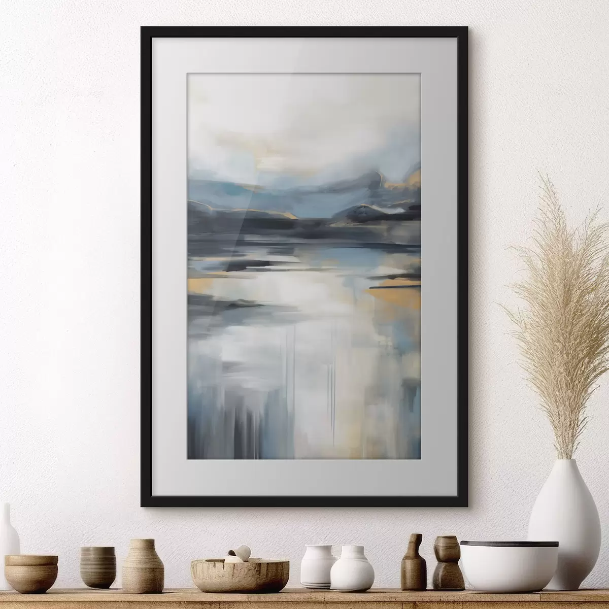 Poster Blaue Ferne f50946