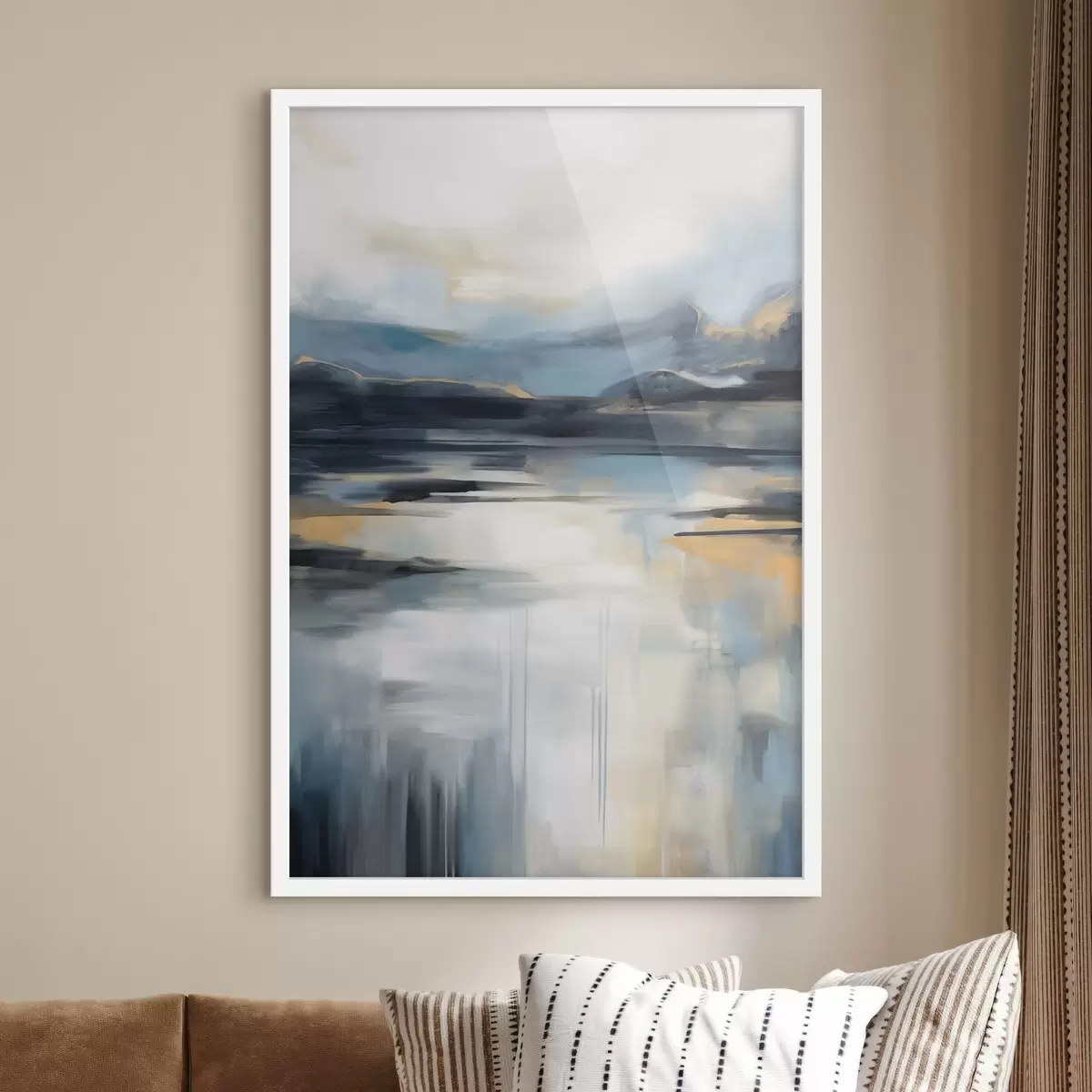 Poster Blaue Ferne f50946