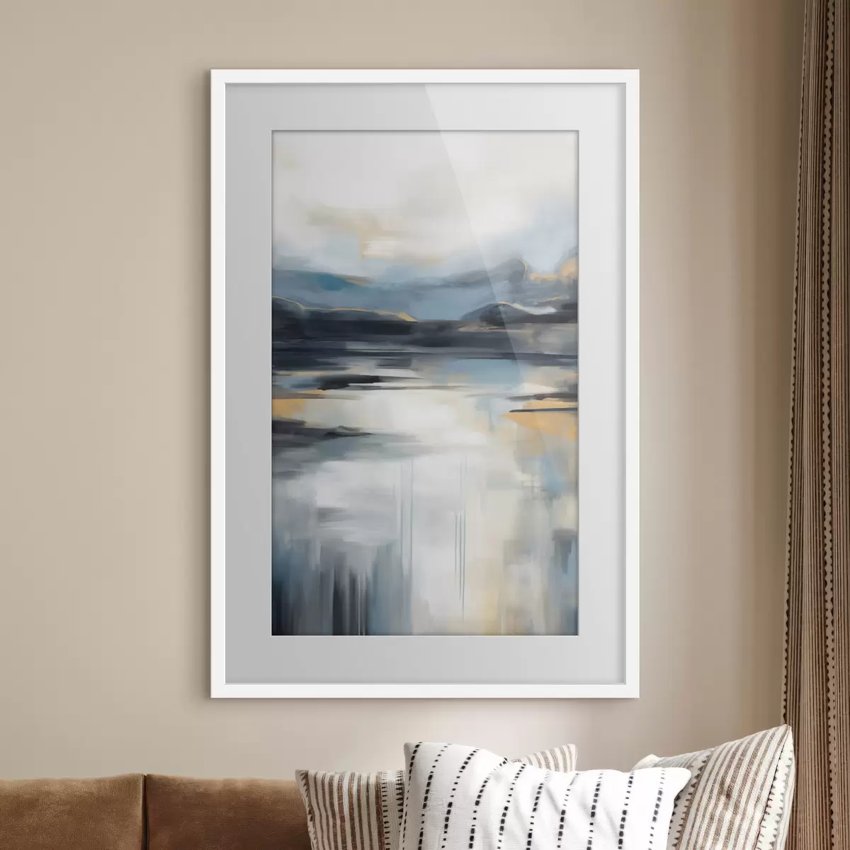Poster Blaue Ferne f50946