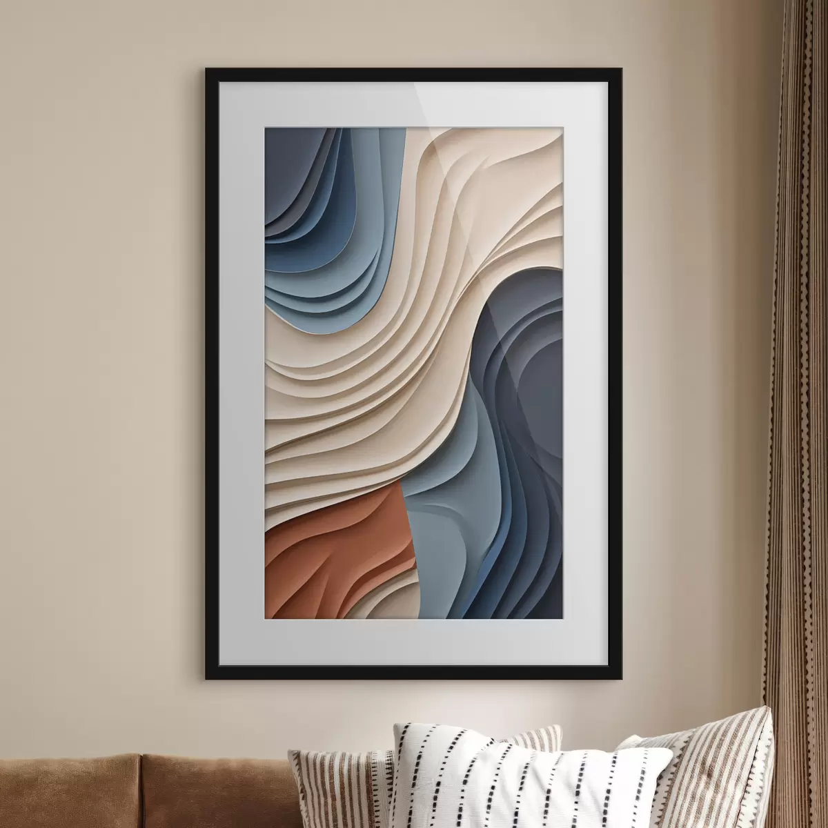 Poster Farbige Gezeiten f50949