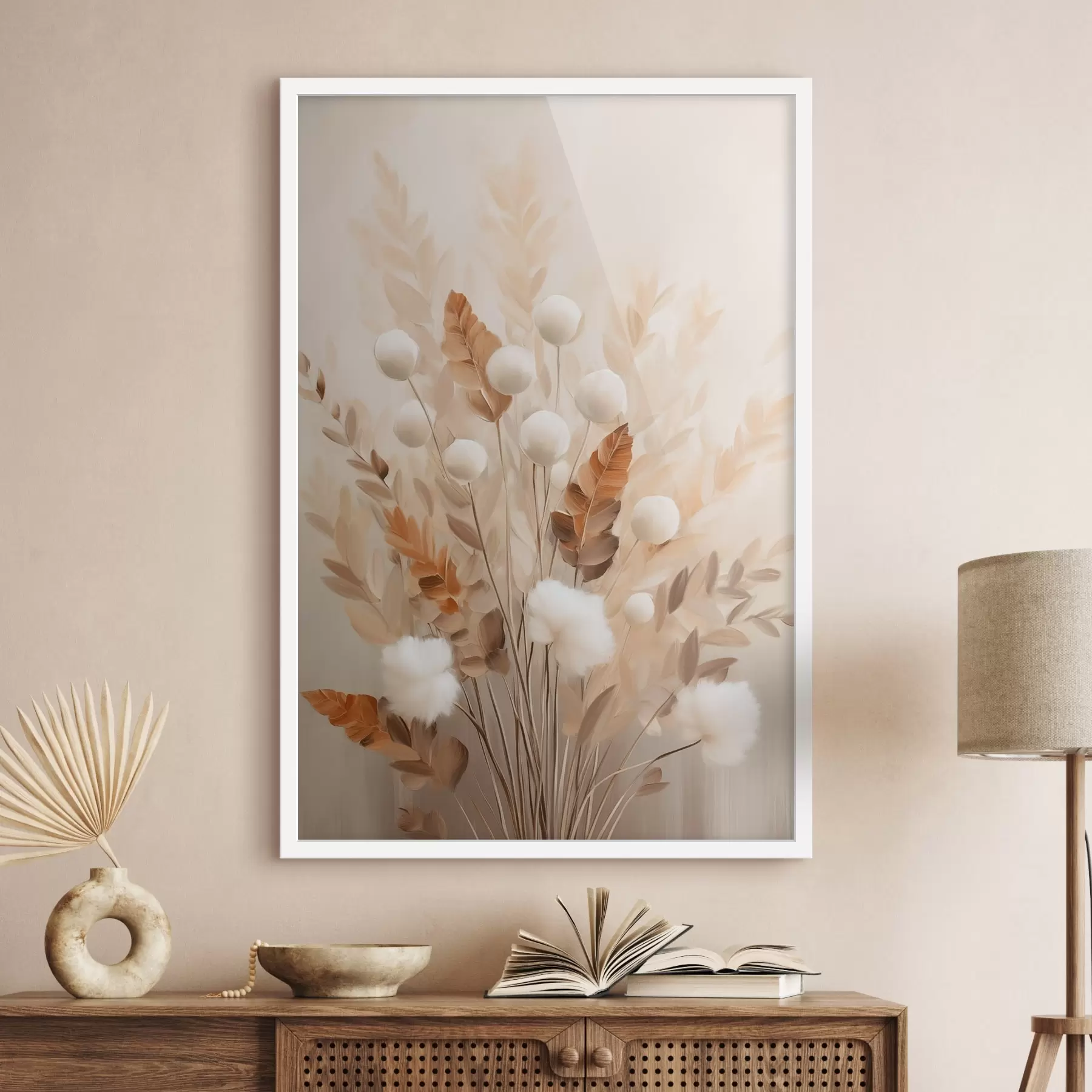 Fototapete Der Herbst berührt Blüten f50951