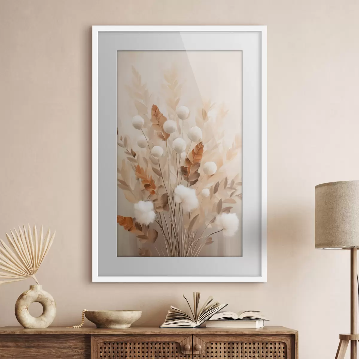 Poster Der Herbst berührt Blüten f50951