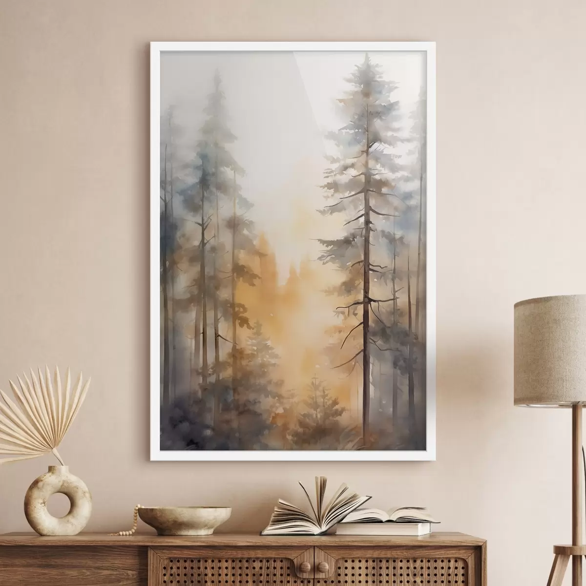 Poster Wald und Nähe f50959