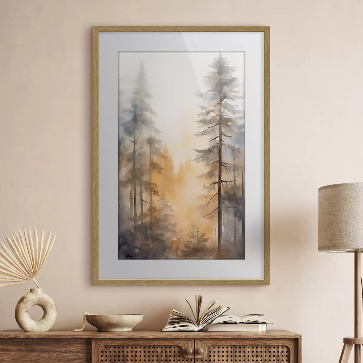 Poster Wald und Nähe f50959