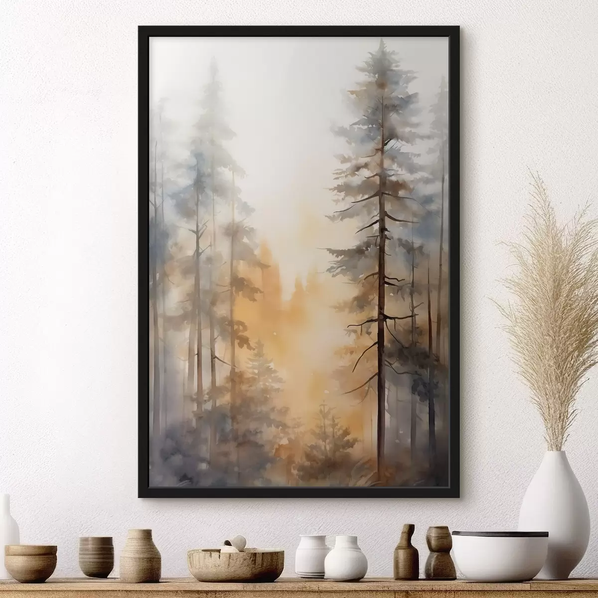 Poster Wald und Nähe f50959
