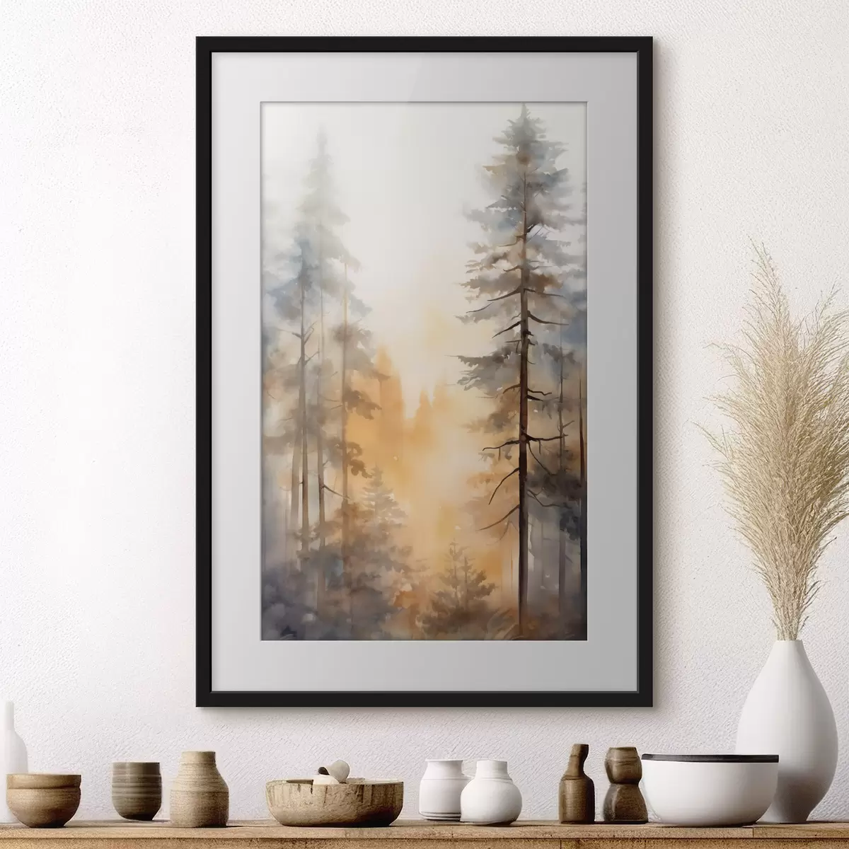 Poster Wald und Nähe f50959