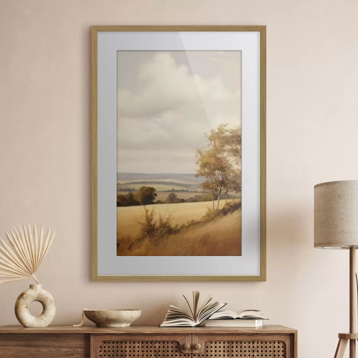 Poster Felder warmer Erinnerungen f50965