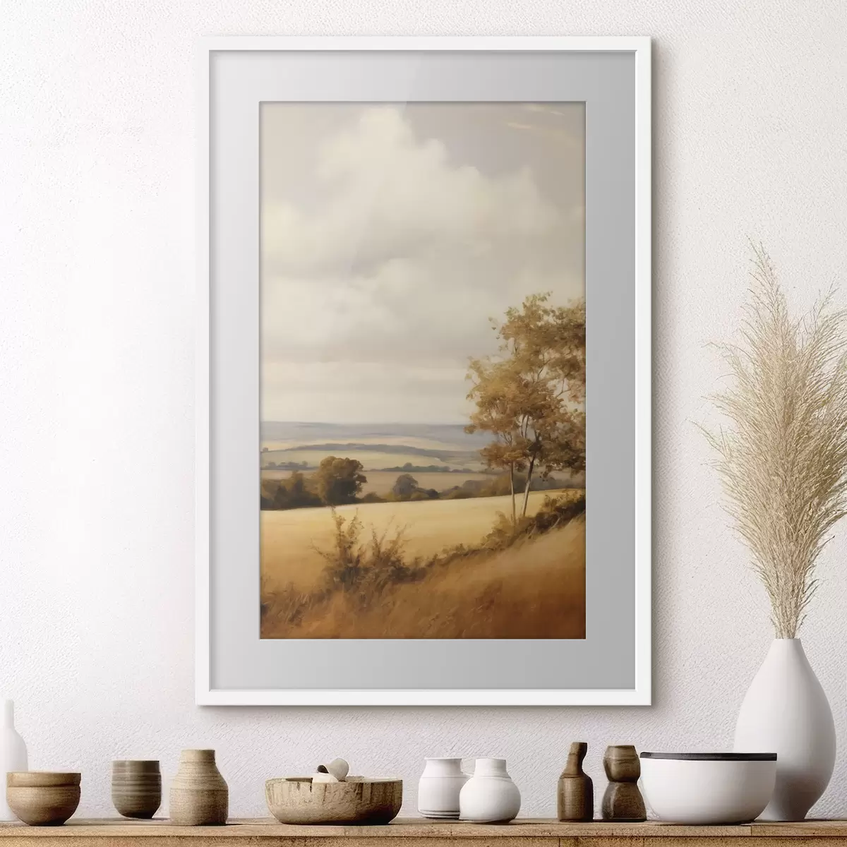 Poster Felder warmer Erinnerungen f50965