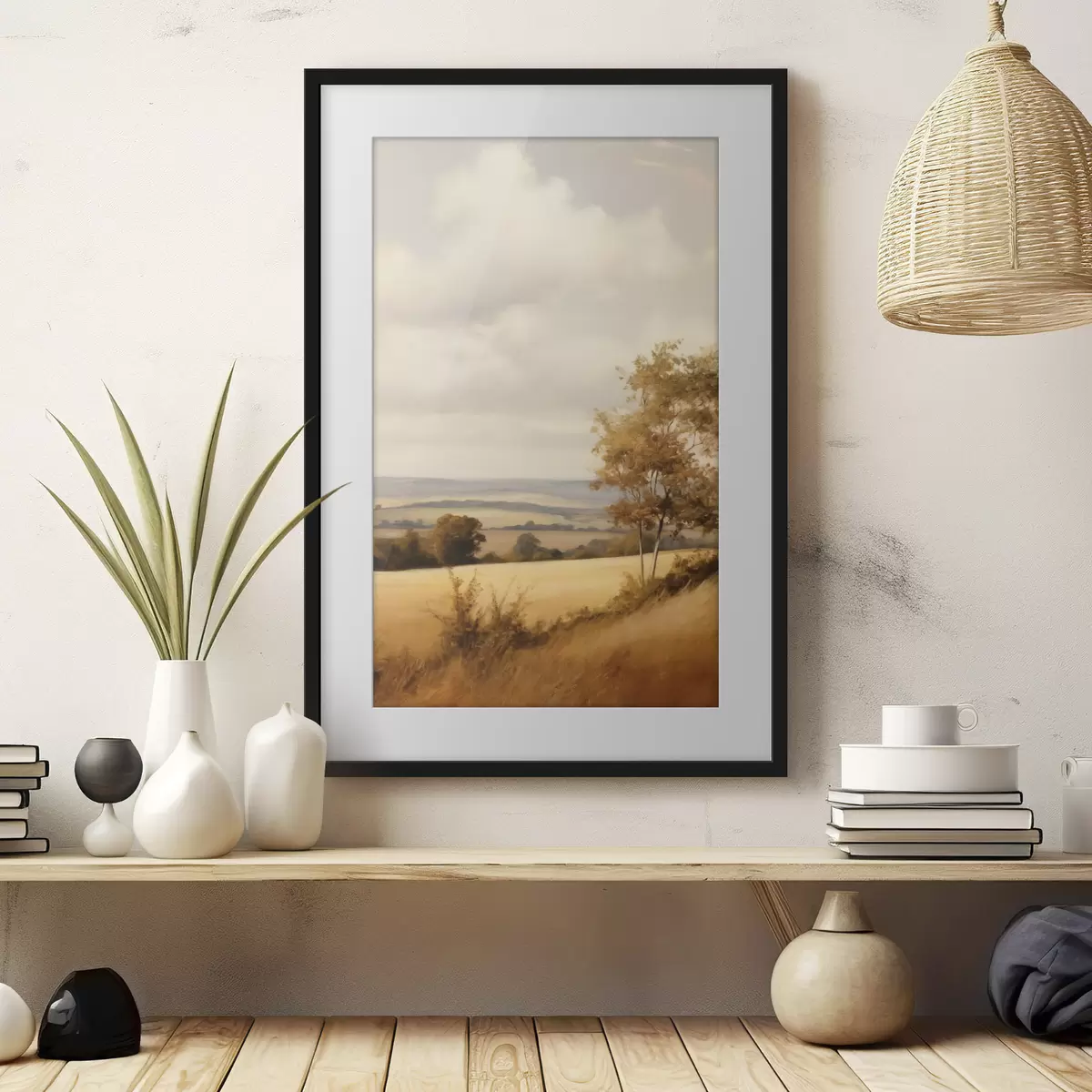 Poster Felder warmer Erinnerungen f50965