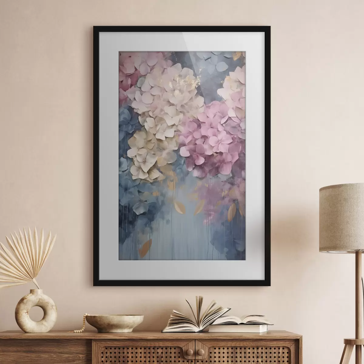 Poster Umarmung der Hortensien f50967