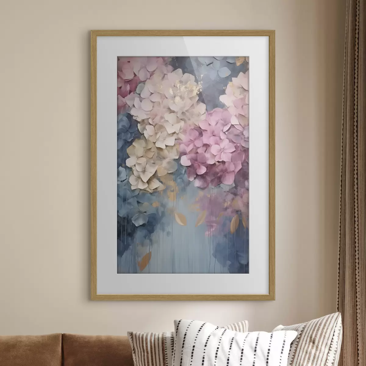 Poster Umarmung der Hortensien f50967
